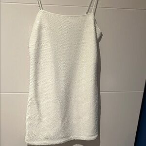 Abercrombie & Fitch White Mini Dress